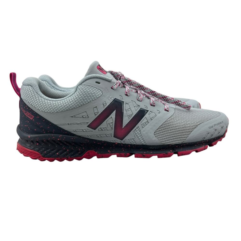 New Balance Womens 9 Trail‎ Running Shoe Gray FuelCore Nitrel V1 Hiking WTNTRRL1